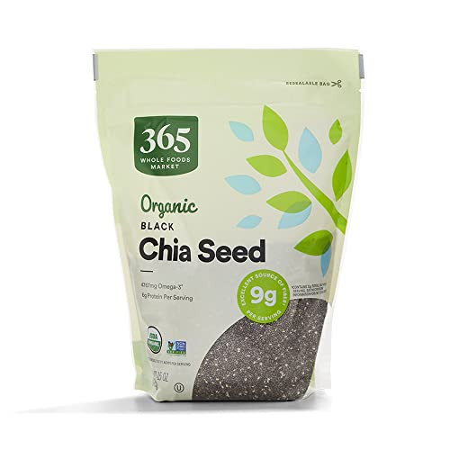 365 by Whole Foods Market, Organic Black Chia Seeds, 15 Ounce | Amazon (US)