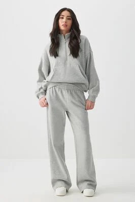MADESOFT Fleece Straight Leg Sweatpants | Ardene