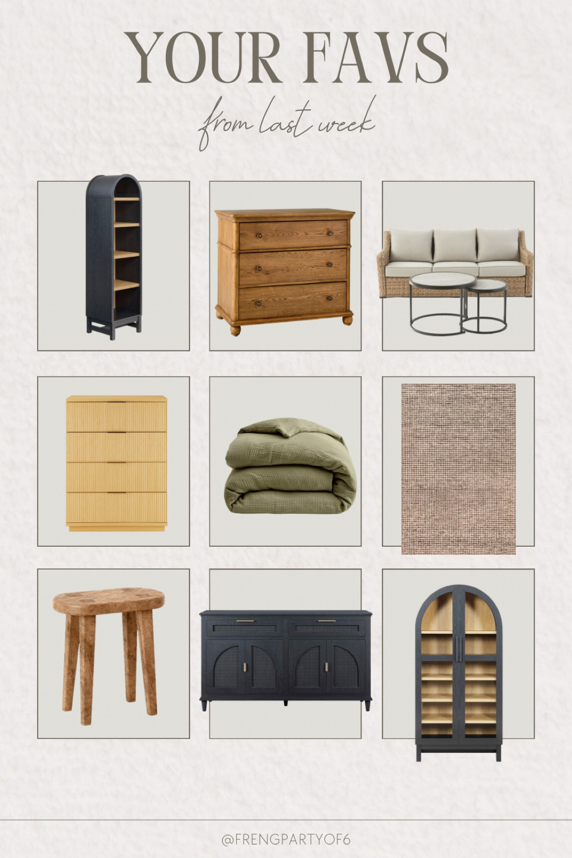 Last week favorites and top sellers! I own all and love! I just got the black sideboard and can’t wait to put it together 😄

#LTKHome #LTKStyleTip #LTKFindsUnder100