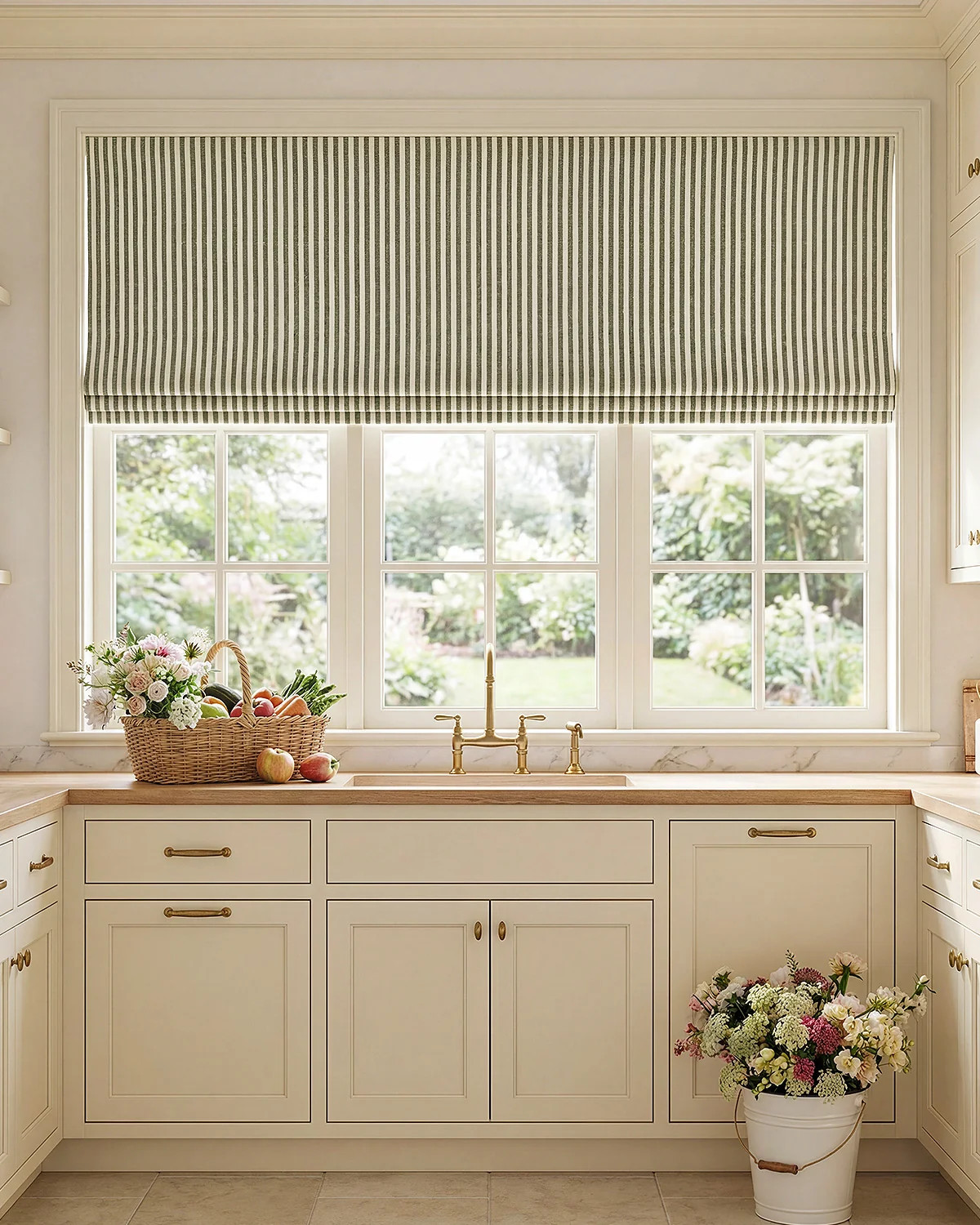 Zaria Custom Roman Shades | THREE GIRLS | Three Girls Curtains