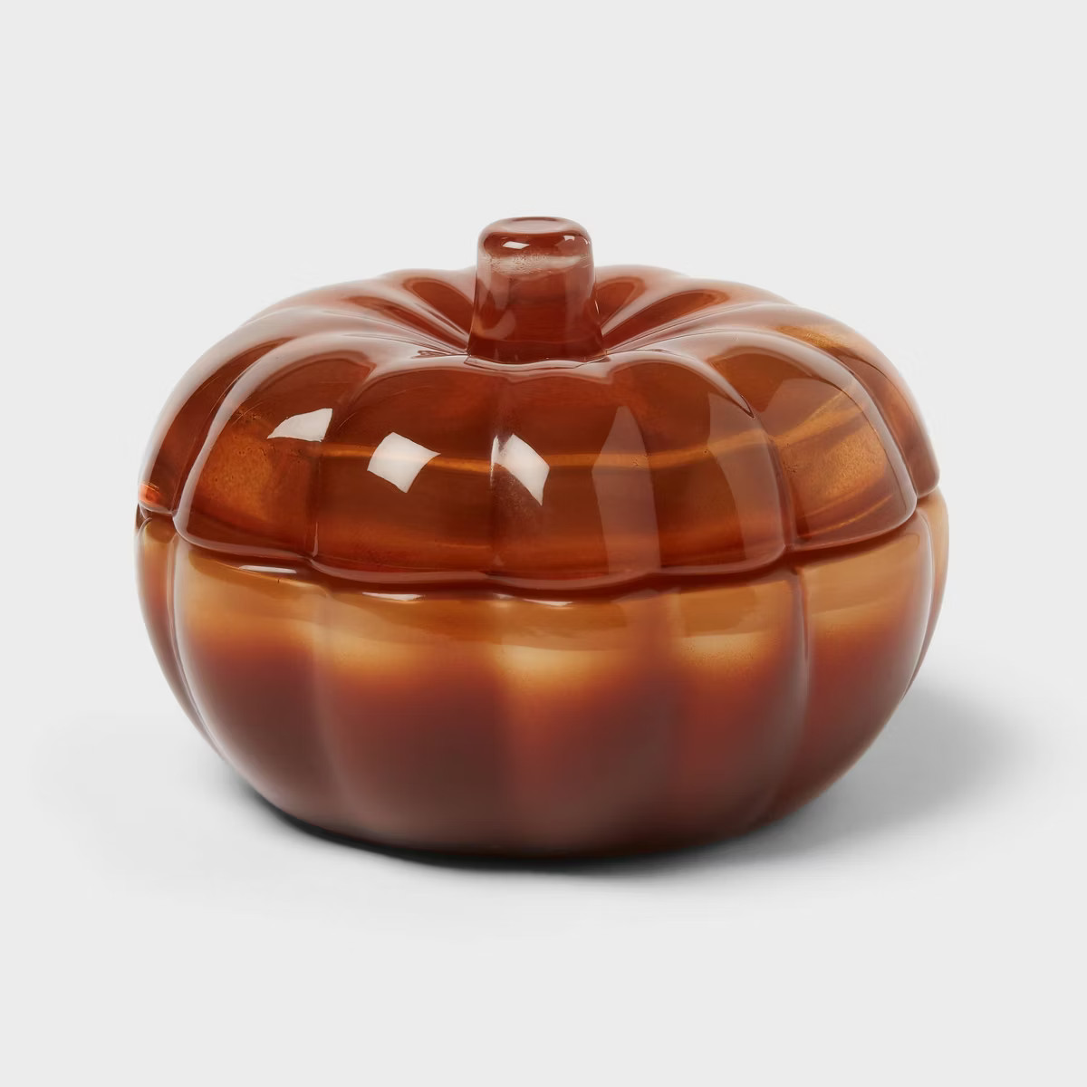 Lidded Glass Pumpkin Jar Candle - Threshold™ | Target