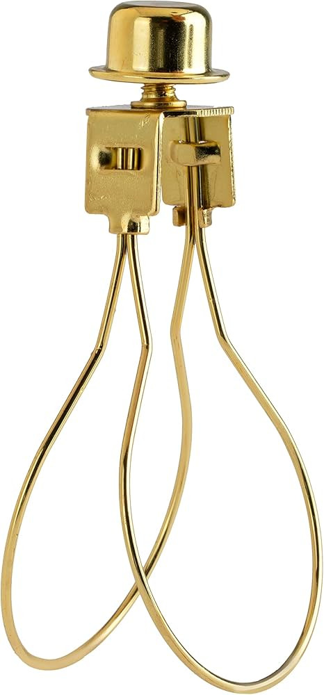 Creative Hobbies® Lamp Shade Light Bulb Clip Adapter Clip on with Shade Attaching Finial Top - G... | Amazon (US)