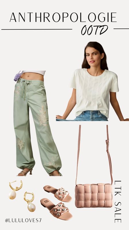 Anthropologies sale has so many great pieces. Here’s an outfit of the day I put together with items from the sale! 

#LTKstyletip #LTKsalealert #LTKxAnthro