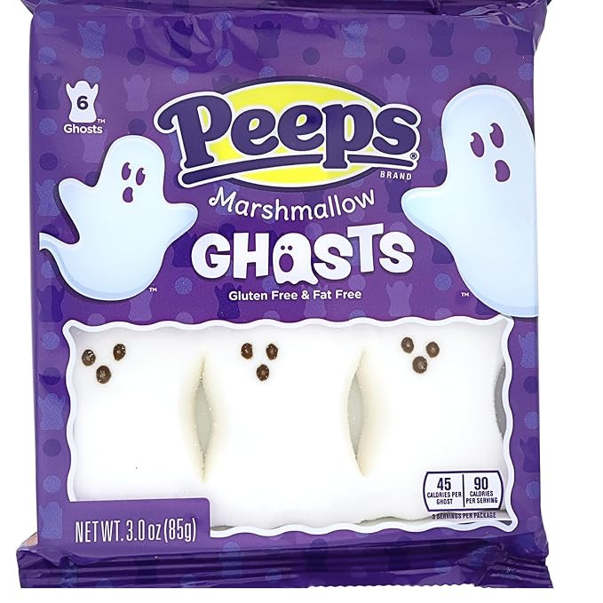 Halloween Peeps Marshmallow Candy, Party Favors or Baking Decoration DIY, Festive Treats, 18 Tota... | Amazon (US)
