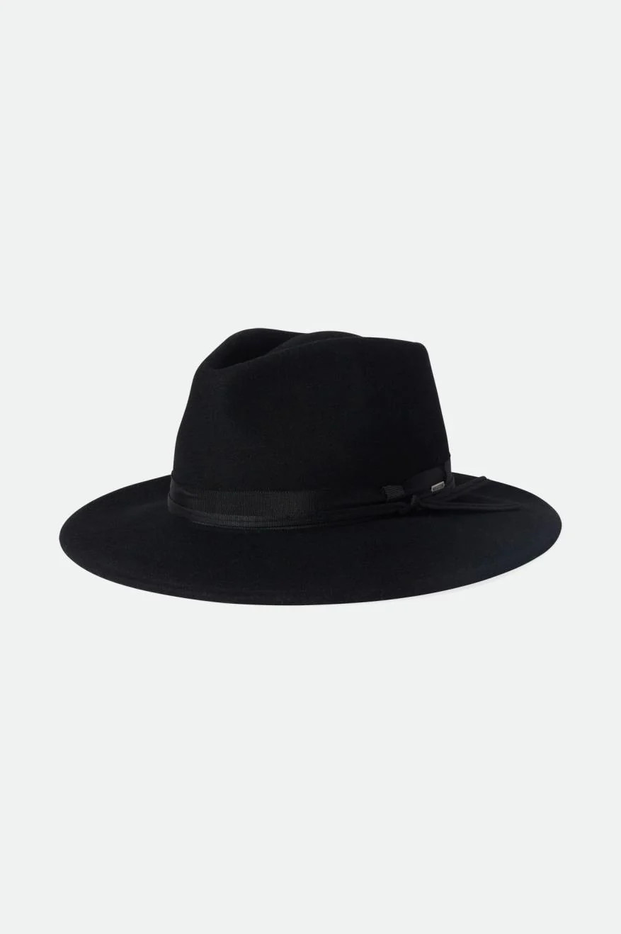 Dayton Convertabrim Rancher Hat - Black/Black | Brixton