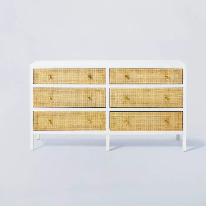 Springville 6 Drawer Dresser White - Threshold&#8482; designed with Studio McGee | Target