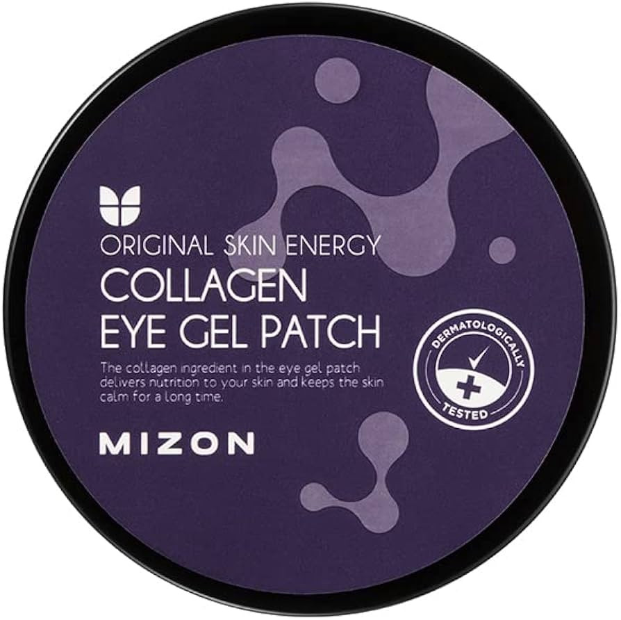 MIZON Collagen Line, Collagen Eye Gel Patch, Marine Collagen, Eye Patch for Puffy Eyes, Dark Circ... | Amazon (US)