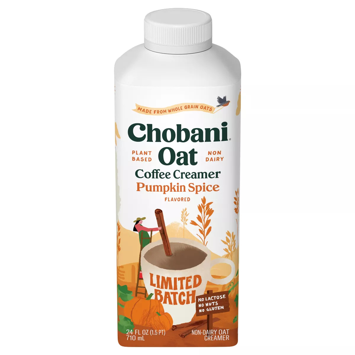 Chobani Oat Pumpkin Spice Coffee Creamer - 24 fl oz | Target