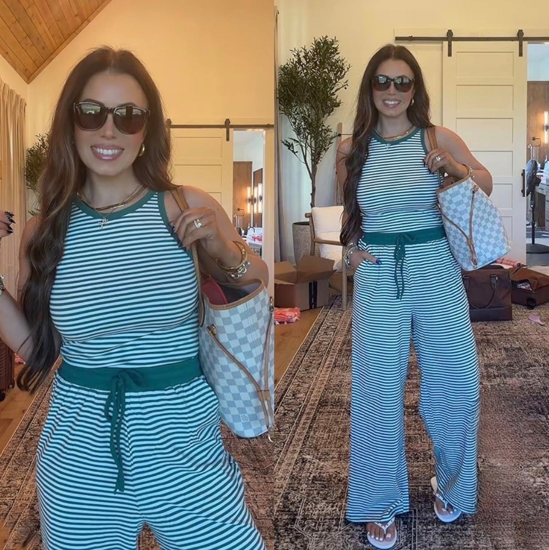 Your new go-to ✈️💚
This green + white travel set is giving effortless, comfy, and cute all at once. The tank is lightweight and flattering, and the pants are that perfect relaxed fit you’ll never want to take off.

Whether you’re airport running, road tripping, or just living your best comfy life — this set does it ALL 🙌

#LTKStyle #TravelOutfit #AirportStyle #ComfyChic #MatchingSet #OnTheGoStyle #AthleisureWear #MomStyle #EverydayOutfits #LTKFinds

#LTKmomlife #LTKmorningroutine #LTKootd
