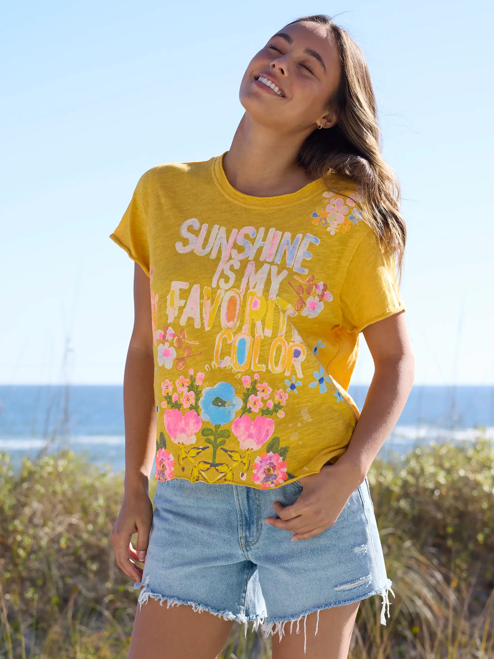 Aiden Cotton Tee | Natural Life