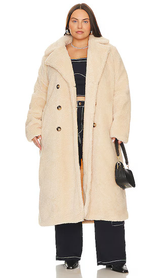 Ricky Coat in Cream | Revolve Clothing (Global)