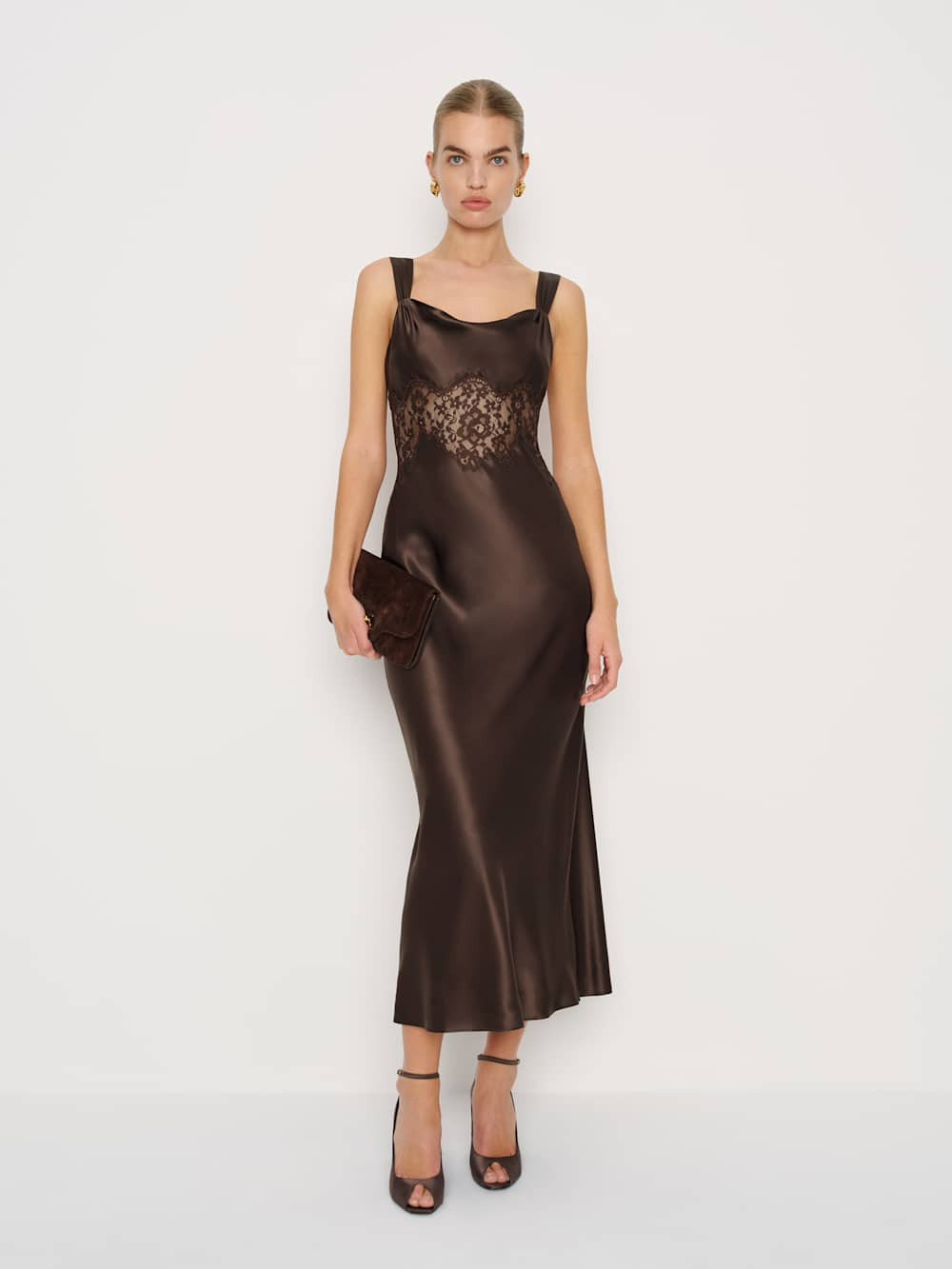 Evelyne Silk Dress | Reformation (Global)