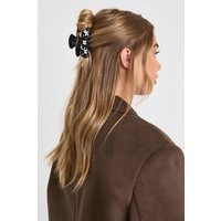 boohoo Women's 3D Bow Detail Hair Clip in Black | boohoo (US & Canada)