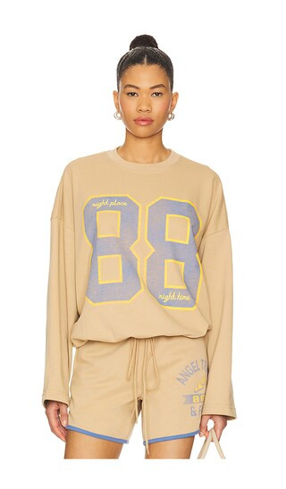 Angel Track & Field Vintage Crewneck in Latte | Revolve Clothing (Global)