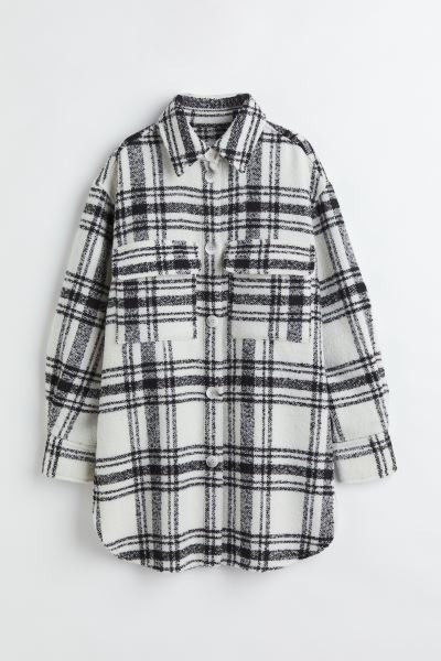 Oversized Shirt Jacket | H&M (US + CA)