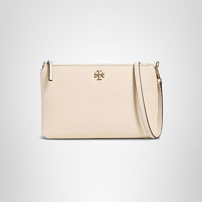 Tory Burch Women's Mercer Pebbled Wallet Crossbody | Amazon (US)