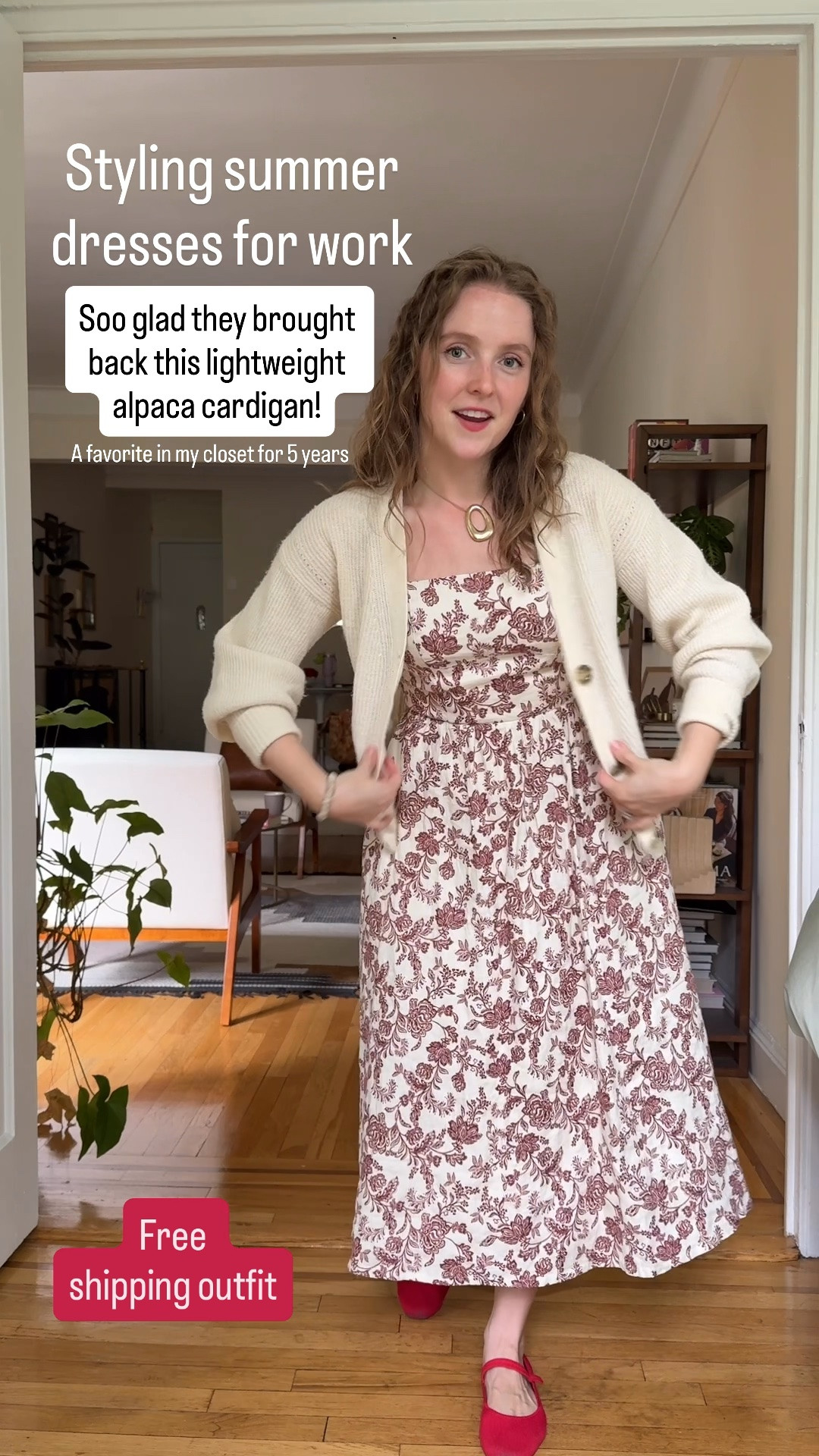 Teacher outfit & workwear outfit ideas. Linen dress. Lined and has pockets. Paired with this lightweight alpaca cardigan (size up 1). Free shipping on both

#LTKSaleAlert #LTKWorkwear