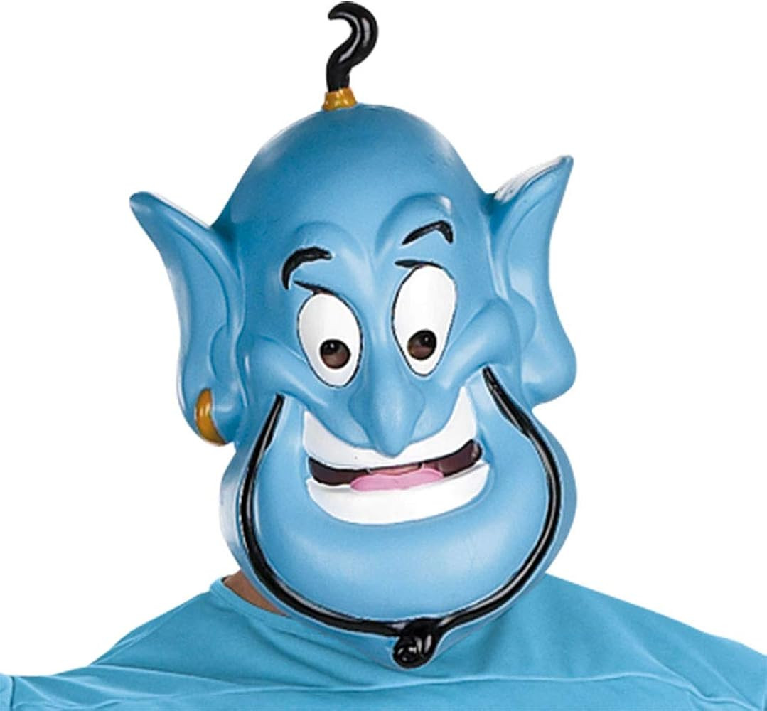 Amazon.com: Disguise Men's Disney Aladdin Genie Muscle Costume, Blue, X-Large : Clothing, Shoes &... | Amazon (US)