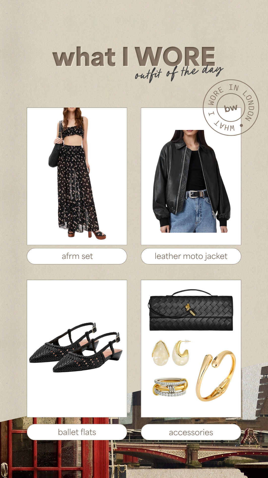 What I wore: London Edition! 
-
-
-
Edgy chic outfit, summer set, European summer outfit, ballet flats, London outfit 
 