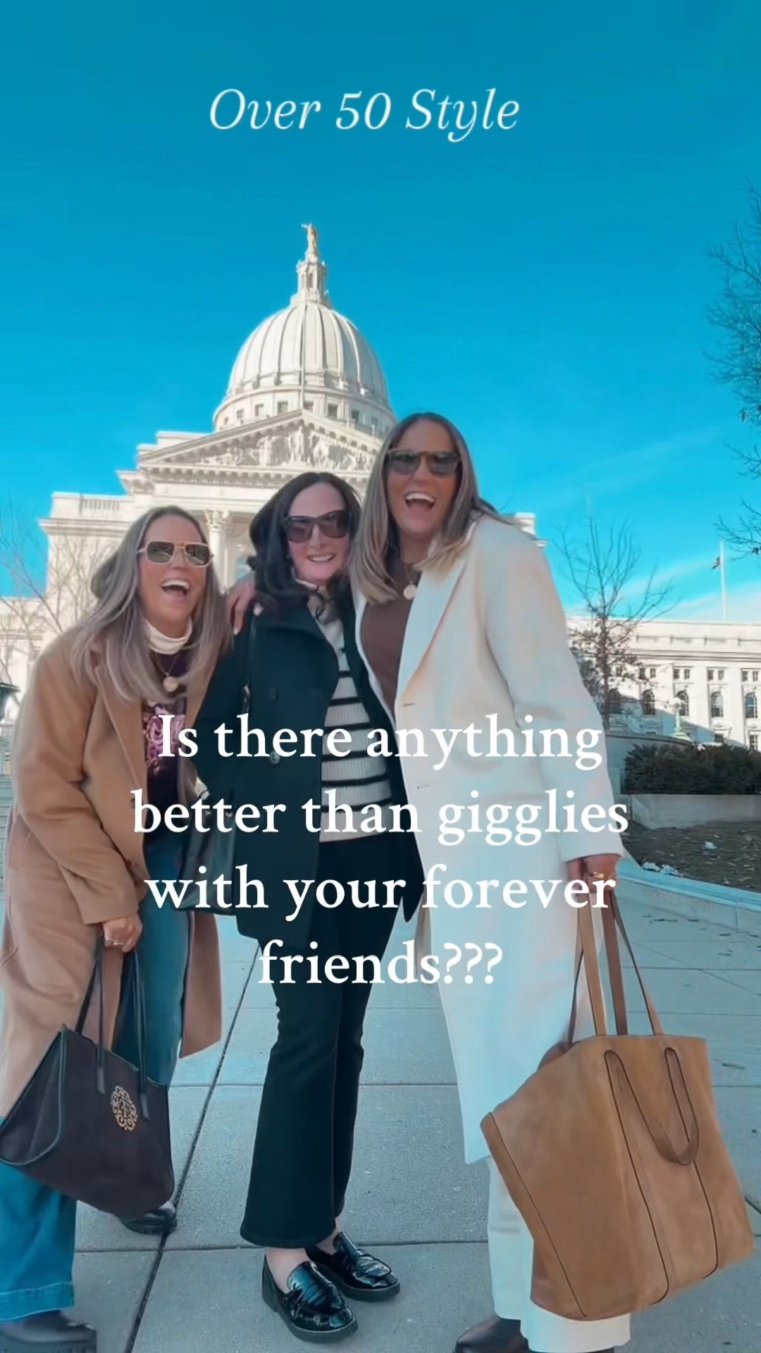 Nothing better than being with childhood friends. They have known you through school yard dodge ball, puberty, first loves, bad loves, high school drama, college summers, standing up in weddings, raising children and burying parents.  And still take your call whenever you need them!  Who is your long life friend? 



#LTKootd #LTKTravel #LTKOver40