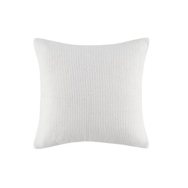 Gracie Mills Bree Knit Pillow Cover Soft Texture, Decorative Euro Case, Cottage Lifestyle Design ... | Walmart (US)