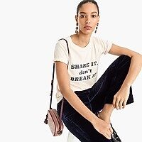 "Shake it don't break it" T-shirt | J.Crew US
