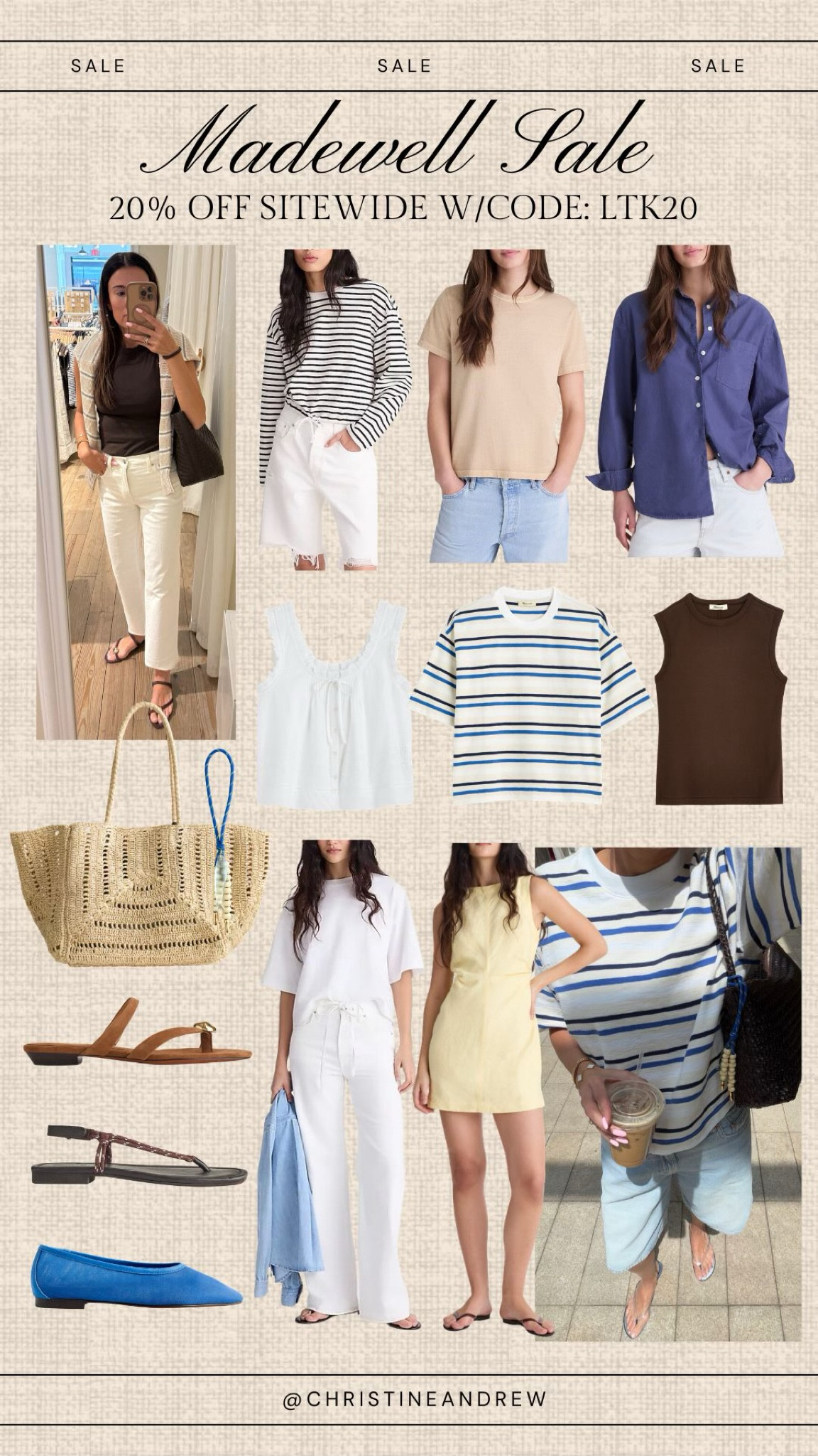 ❤️ @Madewell sale starts today! So many summer staples on sale! Use code: AFLTK for 20% off 

#LTKSaleAlert #LTKOver40 #LTKSeasonal