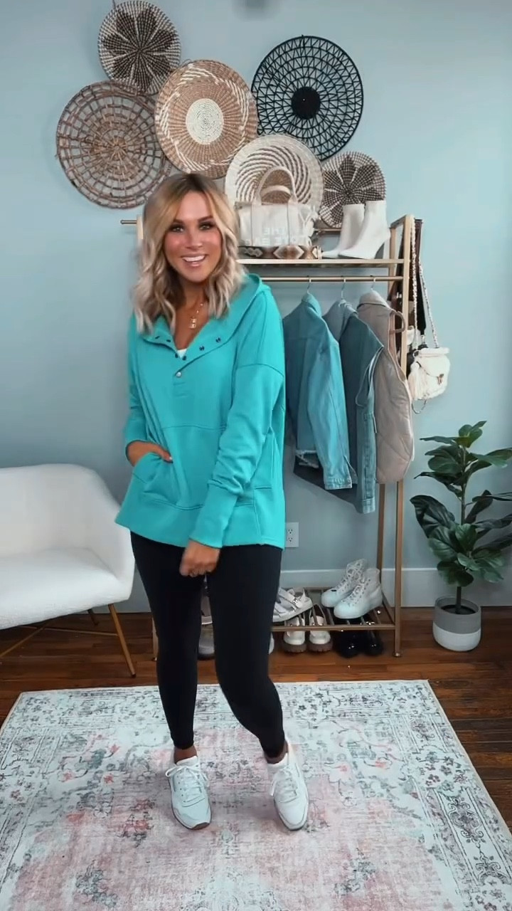 My absolute favorite pullover that I own in too many colors to count! It’s a designer inspired top, the perfect lightweight material for Spring and can be worn all seasons! Teal pullover, half button sweater, cozy outfit, comfy sweater season

#LTKSeasonal #LTKfindsunder50 #LTKtravel