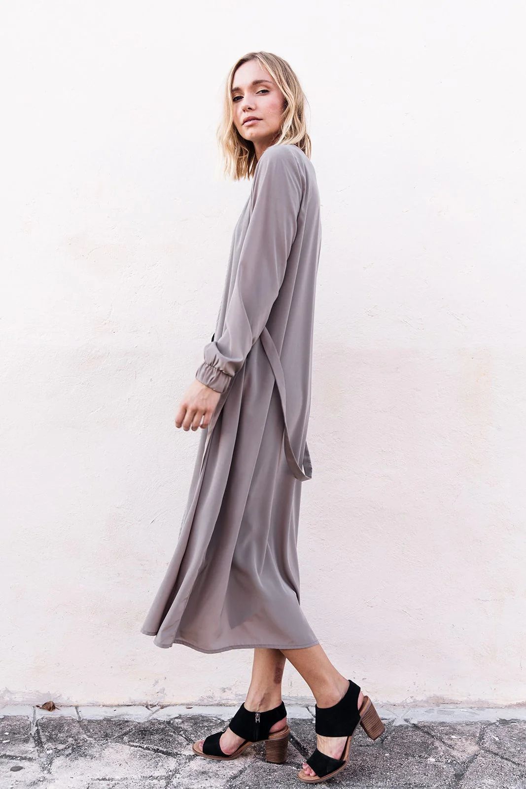 Sienna Duster - Desert Taupe | Constant Sol