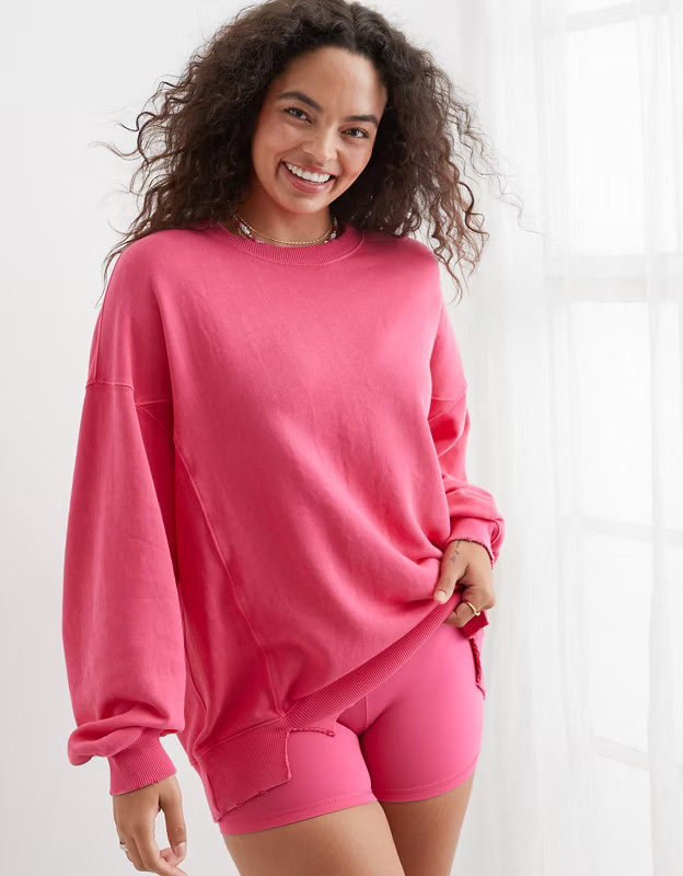 Aerie The Chill Crew Sweatshirt | Aerie