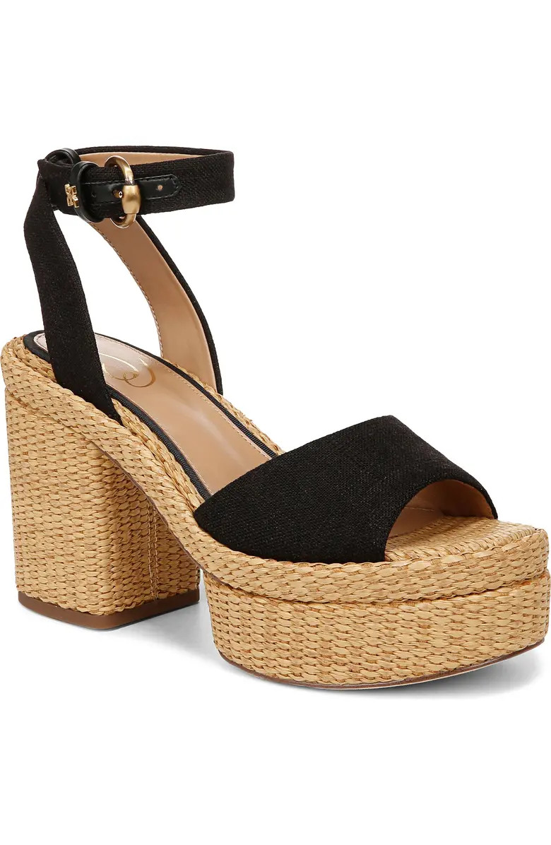 Immie Ankle Strap Platform Wedge Sandal (Women) | Nordstrom