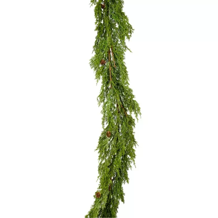 Faux Cypress Garland 77 + Reviews curated on LTK