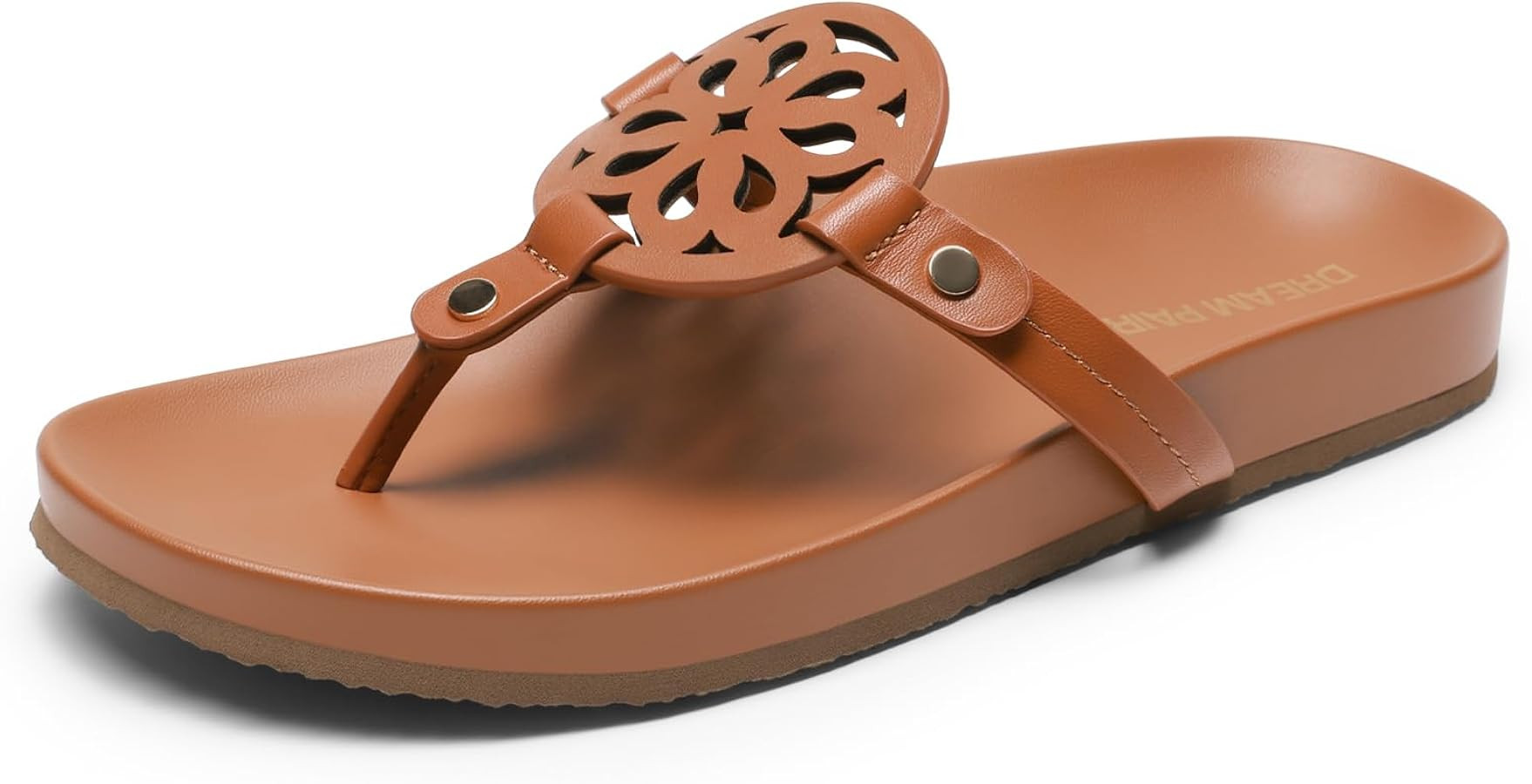 DREAM PAIRS Platform Flip Flops for Women Arch Support Soft Cushion Comfortable Dressy Thong Sand... | Amazon (US)