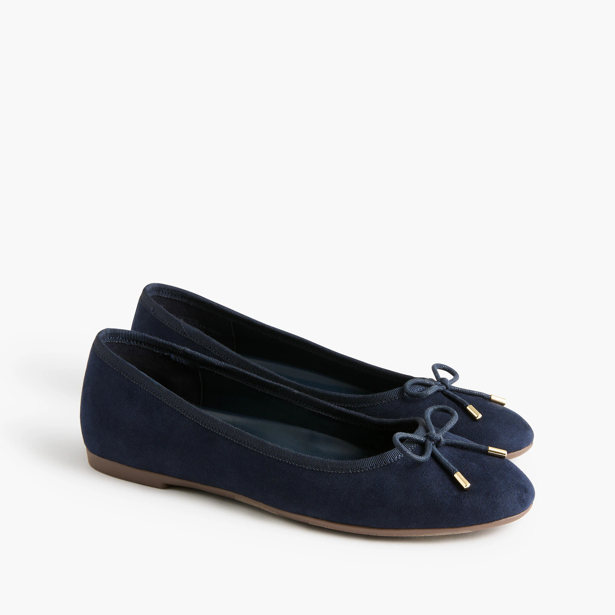 Sueded flex ballet flats | J.Crew Factory