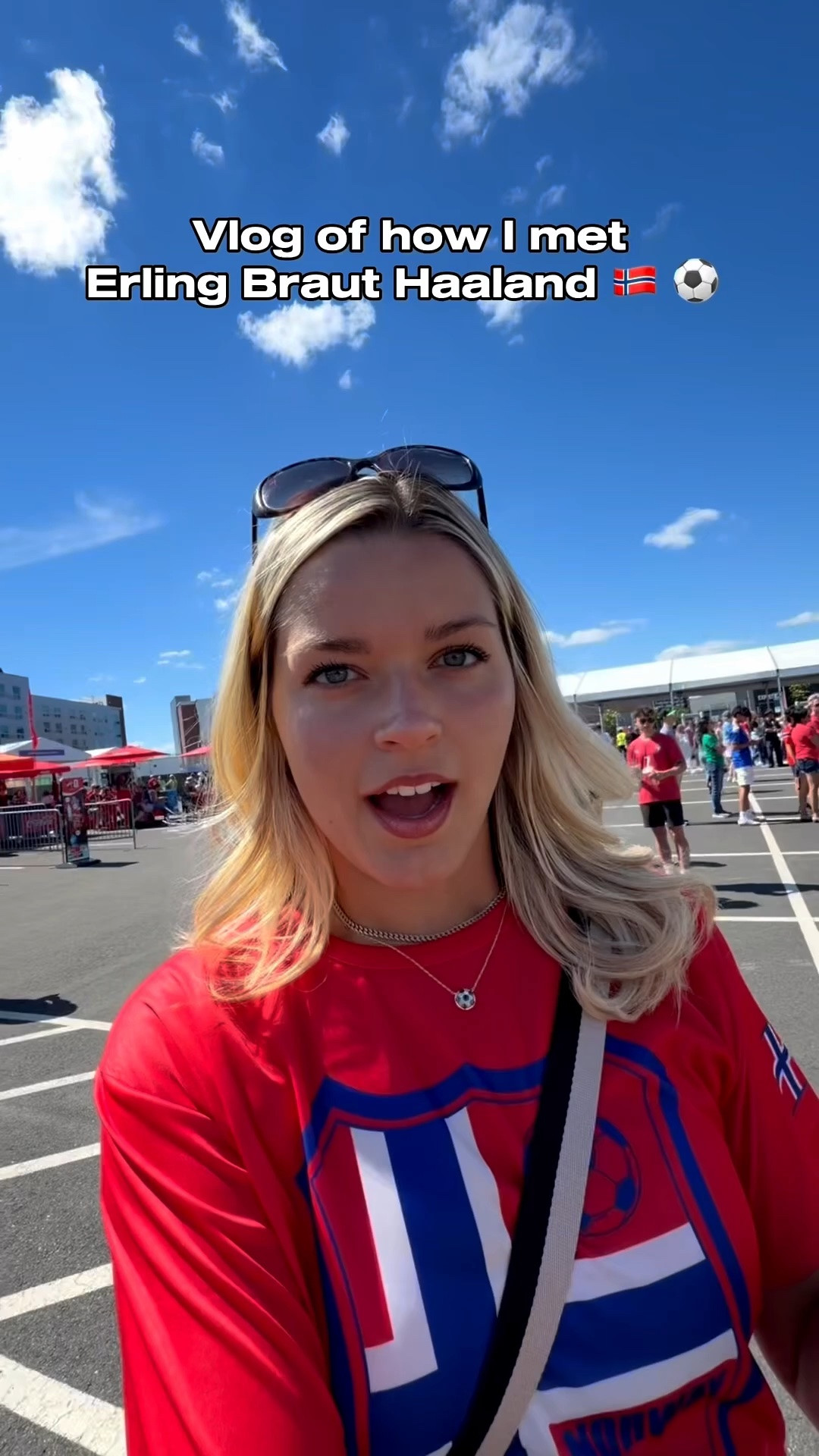 Linking my soccer necklace here- I’ll be wearing it it all games of course ❤️⚽️