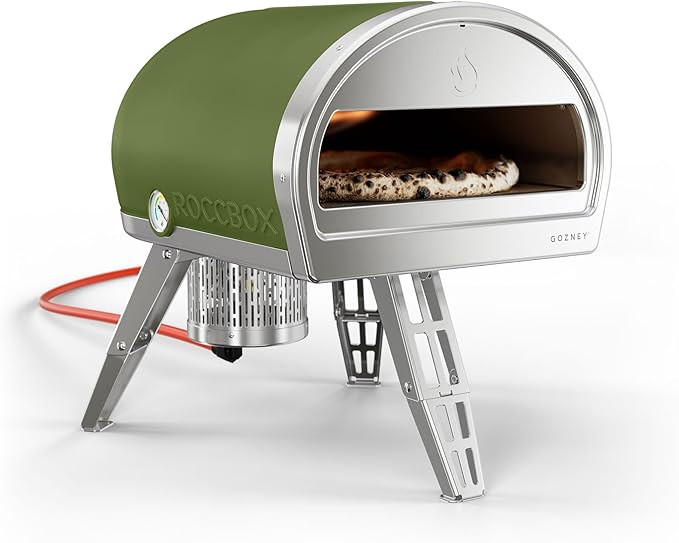 Roccbox Pizza Oven by Gozney | Portable Outdoor Oven | Gas Fired, Fire & Stone Outdoor Pizza Oven... | Amazon (US)