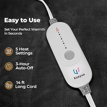 Wearable Heated Blanket with Foot Pocket & Sleeves, Electric Blanket Heated Robe for Women & Men,... | Amazon (US)