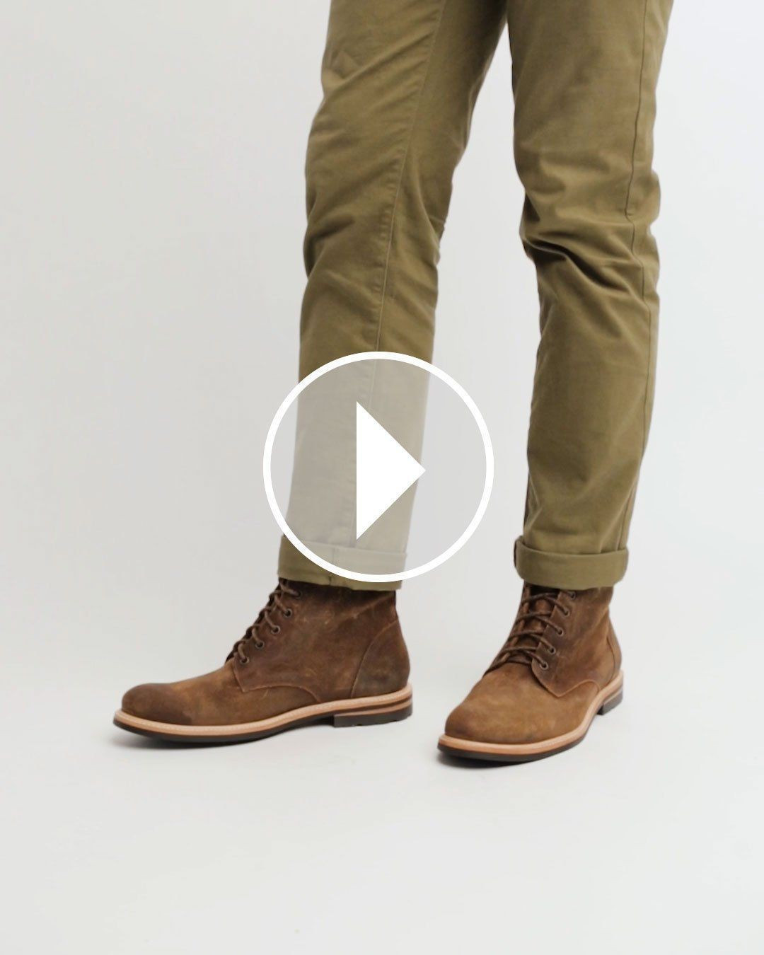 Andres All Weather Boot Waxed Brown | Nisolo