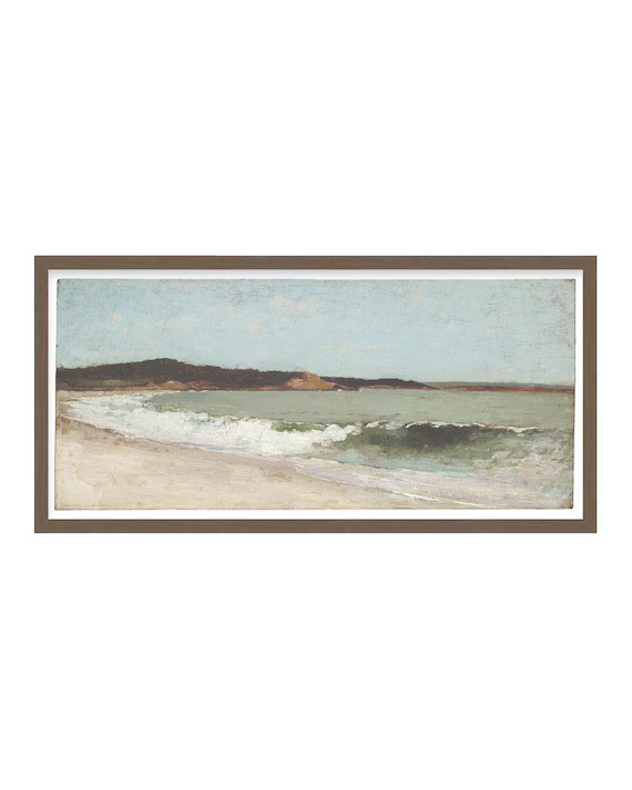 Eagle Head Beach. Narrow Coastal Art. Vintage Coastal Wall | Etsy | Etsy (US)