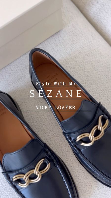 Style with me: summer loafer @sezane Vicky Loafer. 

With the consistent high quality standard, this loafers is super soft and comfy. External Main Fabric : 100% Smooth ovine leather - made in Portuguese. Comes in 3 more colors.



#LTKshoecrush #LTKstyletip #LTKSeasonal