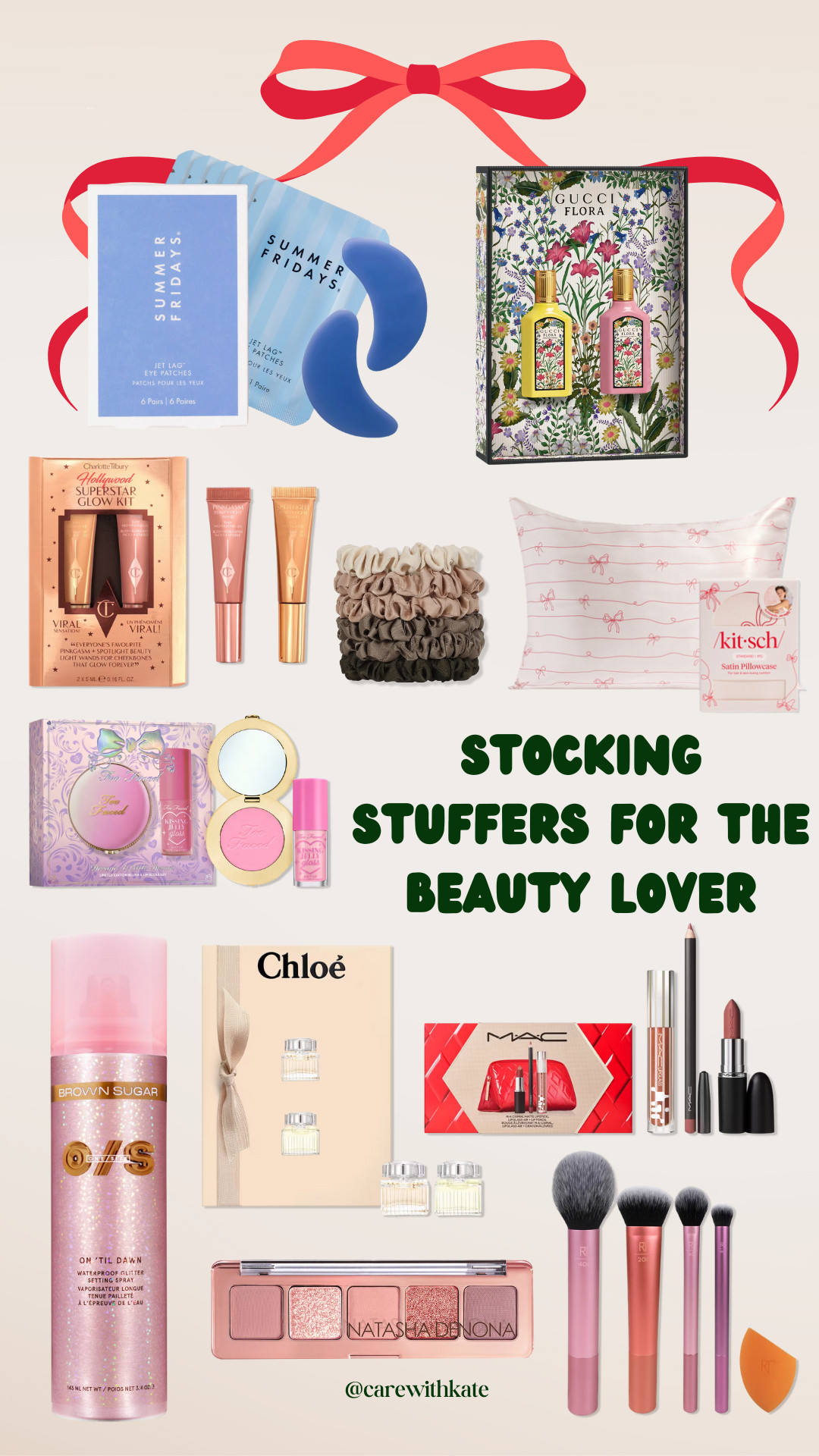 Stocking stuffers for the beauty lover! You can never go wrong with a new palette or self care product! 

 #LTKbeauty #LTKgiftguide #LTKholiday