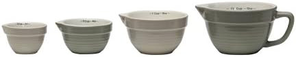 Creative Co-op DA2318 Stoneware Measuring Cups, 6.13-Inch, Multicolored, Set of 4 | Amazon (CA)