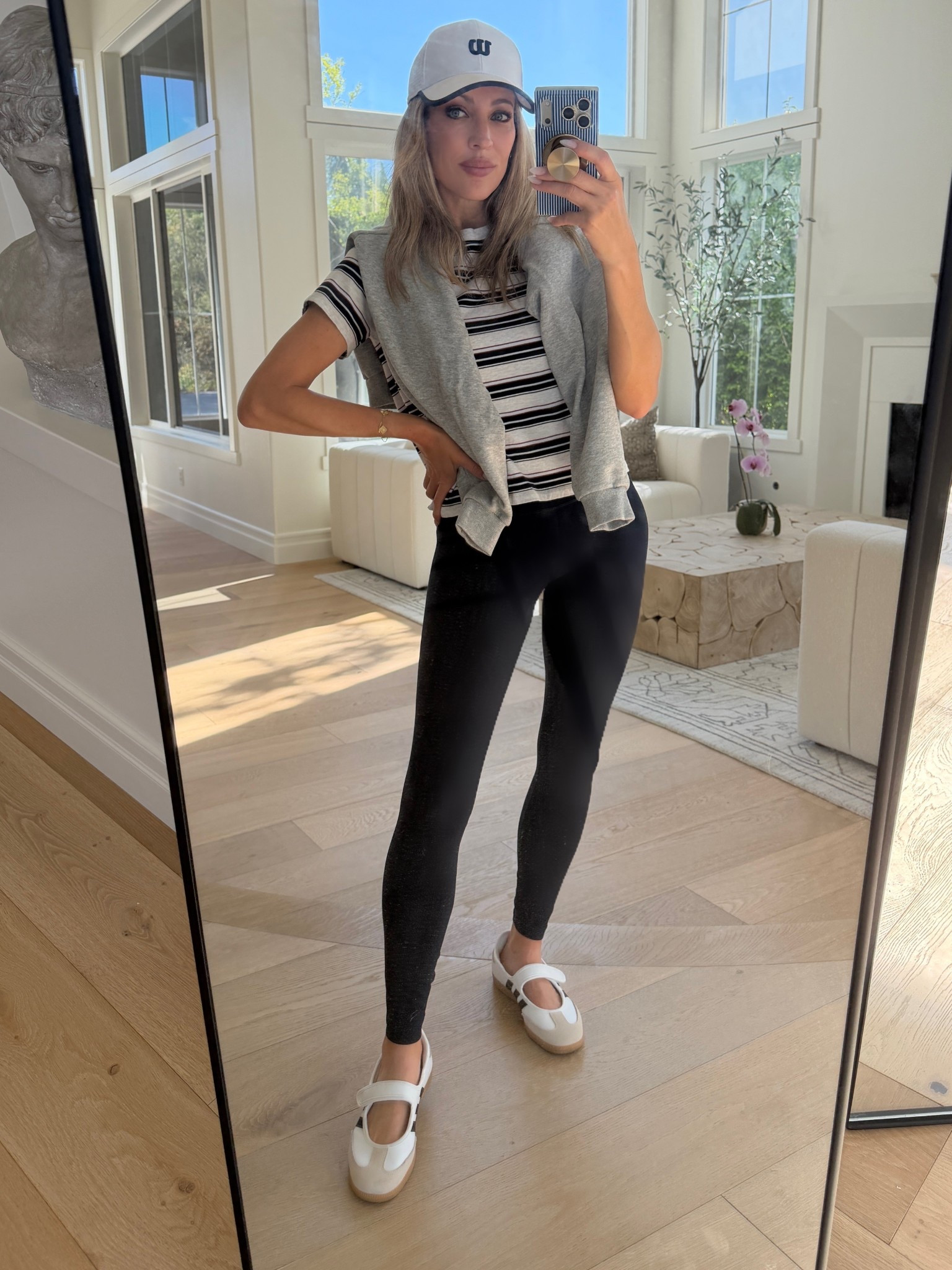 Casual sporty preppy spring outfit 

#LTKootd #LTKSeasonal #LTKmomlife