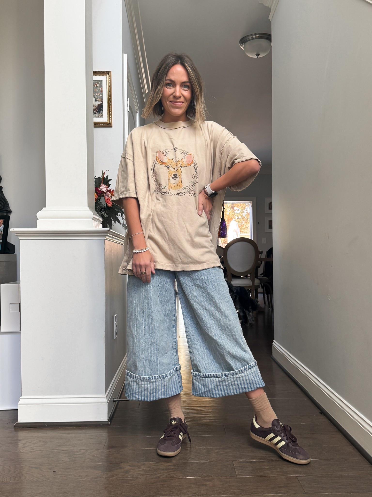 What I wear to the playground *in the fall* as a mom of three. Baggy on baggy. Denim on sale! 



#LTKFindsUnder100 #LTKSaleAlert #LTKShoeCrush