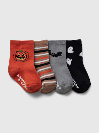 babyGap Halloween Crew Socks (4-Pack) | Gap Factory