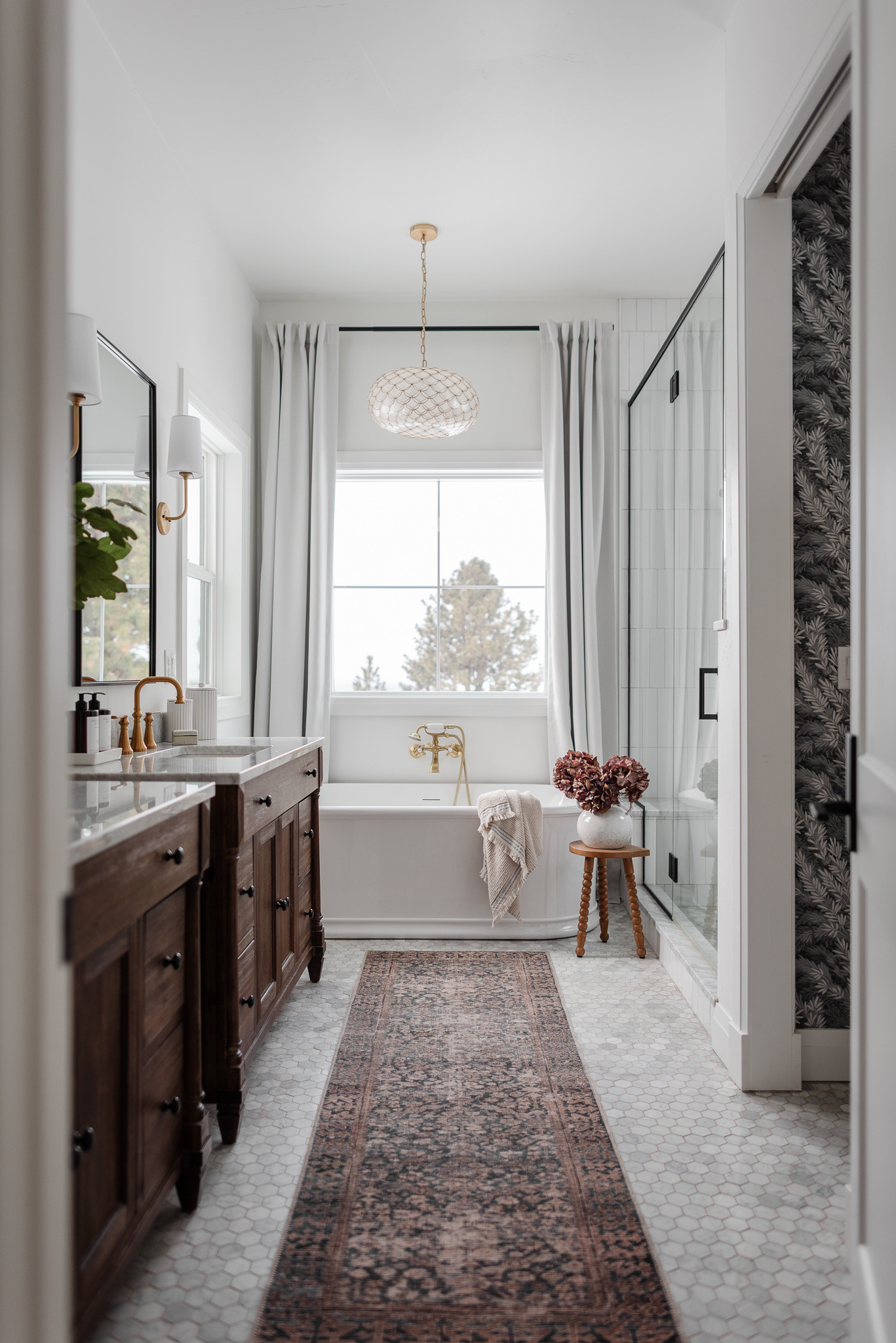 Pretty primary bathroom views!


Bathroom decor, runner, bathroom vanity, freestanding tub, pendant light, bathroom ideas, bathroom mirror, bathroom inspo

#LTKHome