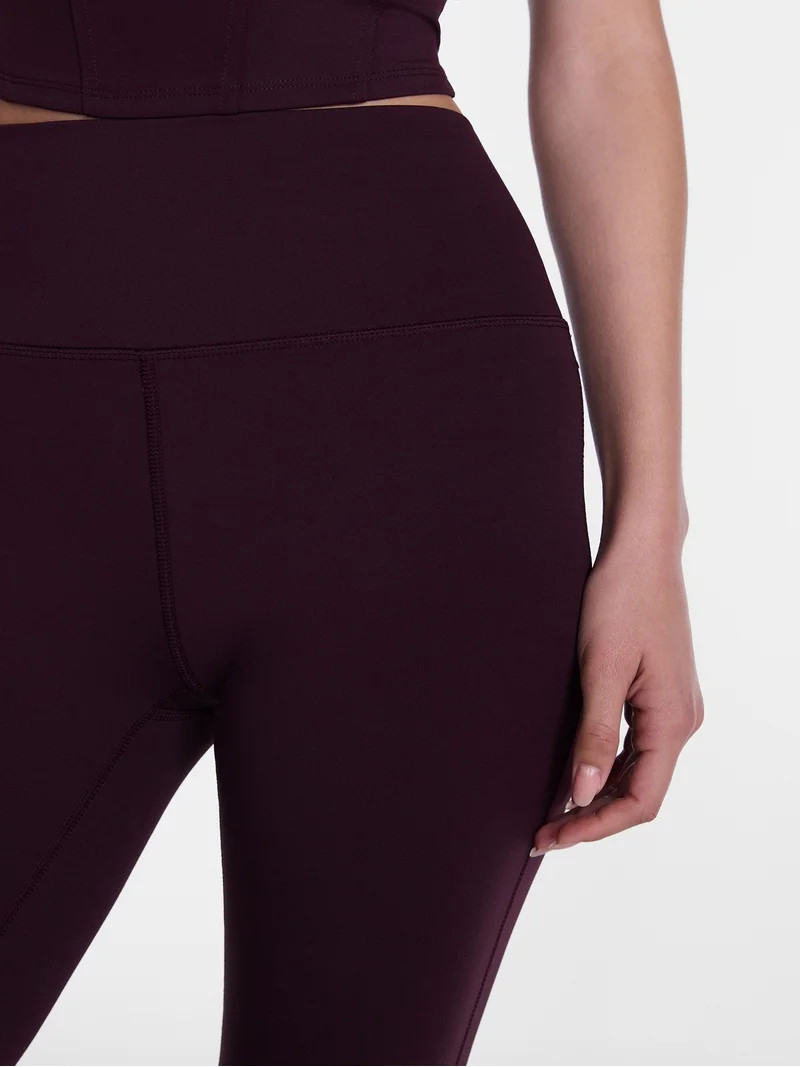 Avia Women's and Women's Plus SoftSculpt Flare Short, Size XS-4X | Walmart (US)
