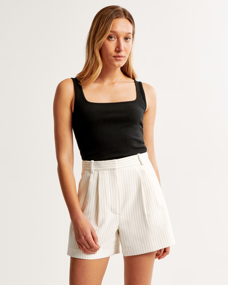 Women's A&F Sloane Tailored Short | Women's Clearance | Abercrombie.com | Abercrombie & Fitch (US)