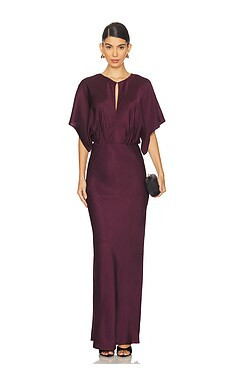 ASTR the Label Angelle Dress in Wine from Revolve.com | Revolve Clothing (Global)