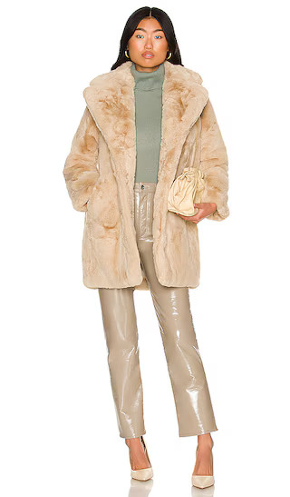 Stella Coat in Latte | Revolve Clothing (Global)